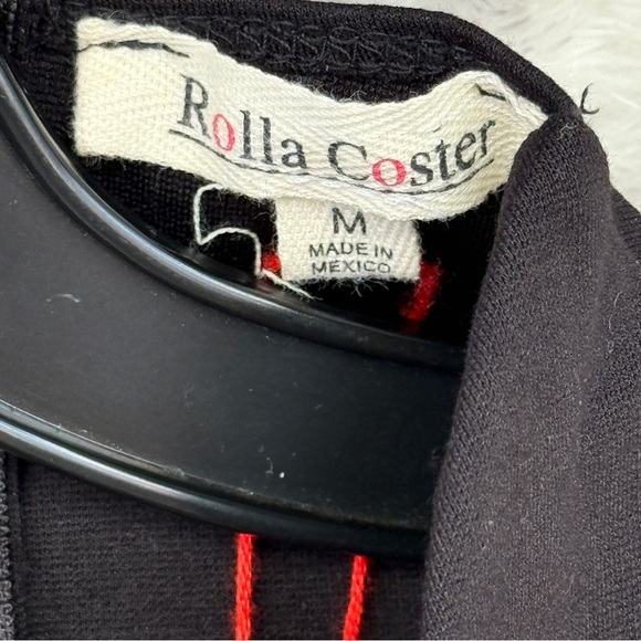 Rolla Coster Black Mini Dress #132 - Picture 3 of 4
